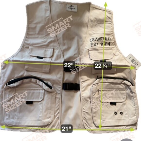 Sea World Vest Large NEW - Picture 3 of 6